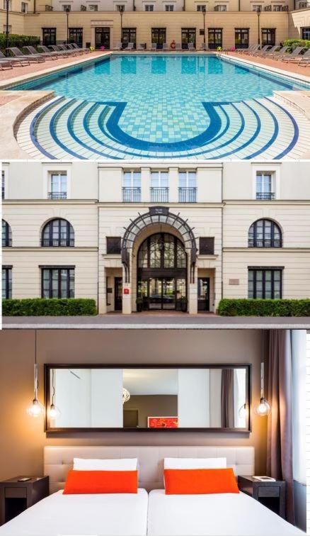 Disneyland Deluxe Flat, Outside Pool, Climatisation, 1 Min To Disney Parks Serris Eksteriør billede